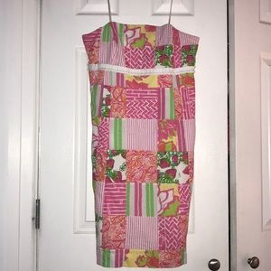Lilly Pulitzer Strapless Dress: Size 6 - Worn Once